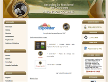 Tablet Screenshot of herdbook.org.br